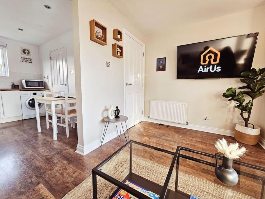 Modern 5 Bedroom Townhouse With Free Parking Glasgow Luaran gambar