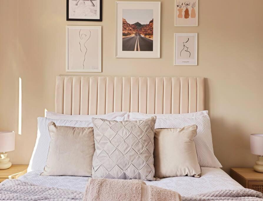 Modern 5 Bedroom Townhouse With Free Parking Glasgow Luaran gambar
