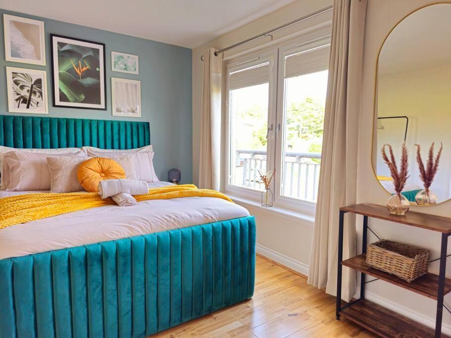 Modern 5 Bedroom Townhouse With Free Parking Glasgow Luaran gambar