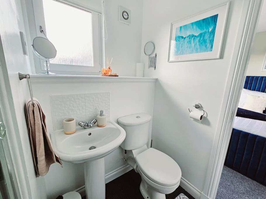Modern 5 Bedroom Townhouse With Free Parking Glasgow Luaran gambar